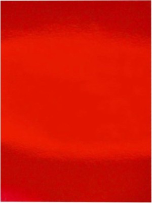 1001 Aynalı Metalik Metalize Fon Kartonu Kırmızı 50X70CM 10 Adet (Tek Renk) 1996382889531