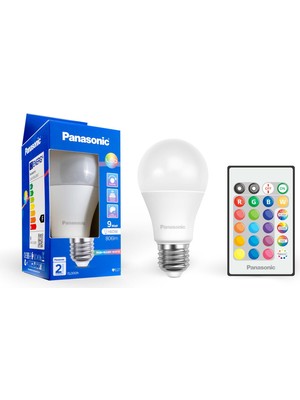 1001 E27 LED Uzaktan Kumandalı Lamba 9W Rgb
