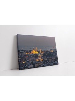 1001 Istanbul Galata Kulesi Kanvas Tablo 70 x 100 cm KA16322