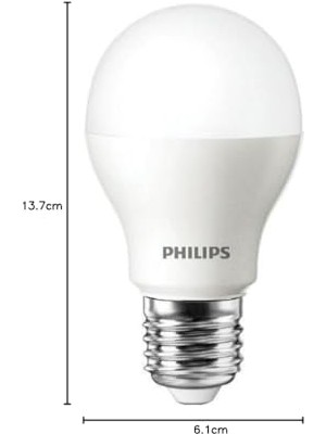 1001 75W LED Ampul, 6500K Beyaz Işık, E27 Normal Duy