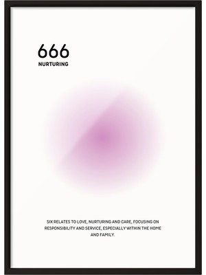 1001 Siyah Çerçeveli Duvar Tablosu 666 Nurturing – Soft Pembe Tonlar Salon Dekoru, 50 x 70