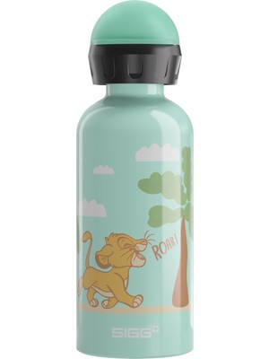 1001 Kbt Disney Simba Roar Alüminyum Içecek Şişesi, Aslan Kralı, Sızdırmaz ve Kırılmaz, Tüy Kad