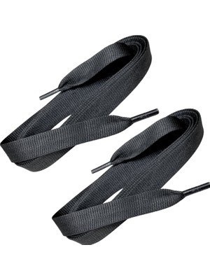 1001 Mcqueen Uyumlu Extra Geniş Yassı Spor Bağcık, Çift Katmanlı Örgülü Ayakkabı Bağcığı, S