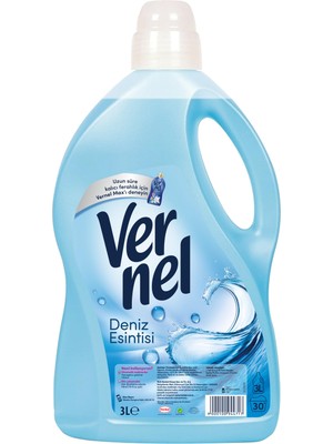1001 Deniz Esintisi Kalıcı Parfüm 30 Yıkama Çamaşır Yumuşatıcısı (1 x 3000 Ml)