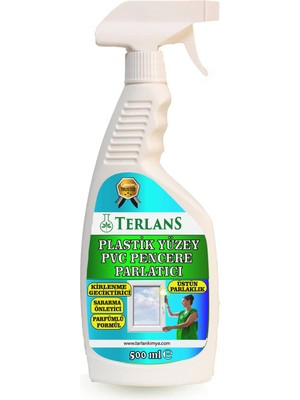 1001 Plastik Yüzey Pvc Pencere Temizleyici Parlatıcı 500 ml Pvc Plastic Cleaner