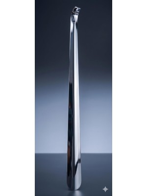 1001 Premium Metal Ayakkabı Çekeceği - 1. Kalite Polisajlı Paslanmaz Çelik - Ayna Parlaklığında L