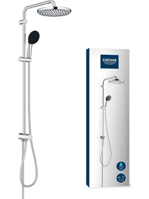 1001 Vitalio Start 250 Yön Değiştiricili Duş Sistemi, 920MM Duvar Dışı Bağlantılı, 2 Akışlı