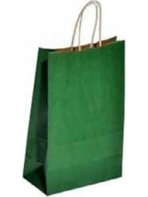 Frefly Store Küçük 18 x 24 cm Kağıt Çanta, Büklüm Sap, 5 Adet