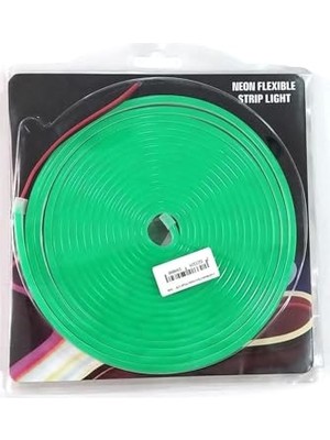 Frefly Store LED Neon Flex 6mm Yeşil 12V - 5mt