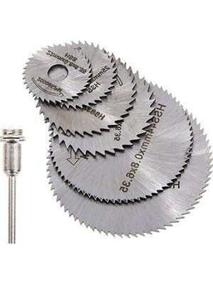 Frefly Store Ahşap Kesme Diski Seti, 7 Parça Dremel Uygulamalar Için Uygun