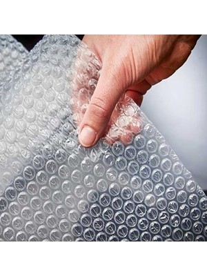 Frefly Store Bant Evi Balonlu Naylon Patpat 100CM Genişlikte Rulo Havalı Eşya Koruma Ambalaj Pat Pat (100CM x 50M)