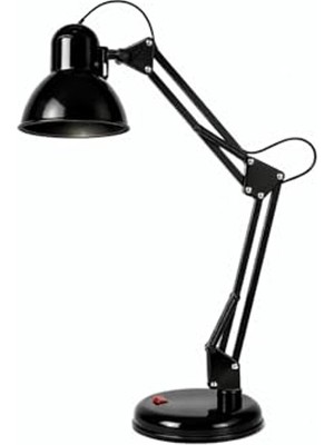 Frefly Store Ayarlanabilir Kolları ile Metal Masa Lambası, Güçlü Işık