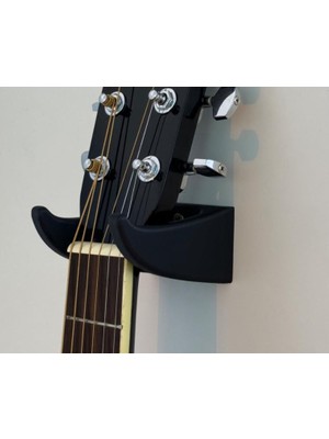 Frefly Store Gitar Duvar Askısı - Akustik, Elektro ve Klasik Gitar Uyumlu Duvar Standı - Yumuşak Sünger Korumalı Enstrüman Askı Aparatı Guitar Wall Mount