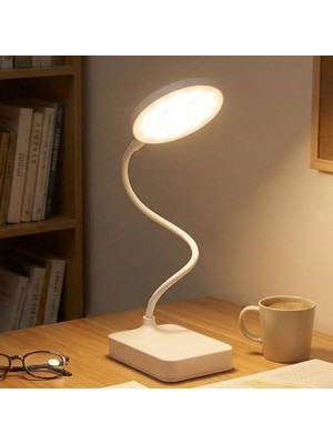 Frefly Store 4000K Renkli LED Masa Lambası, 3 Kademe Dokunmatik Parlaklık Ayarı