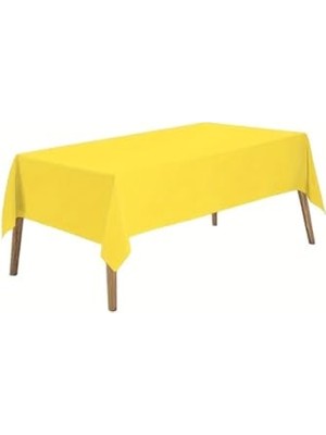Frefly Store Plastik Kullan At Masa Örtüsü Sarı 137 * 270 cm
