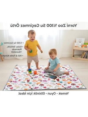 Frefly Store Su Geçirmez Yer Örtüsü, 145X300 Cm, %100 Polyester, Doğal Yaşam Dostu