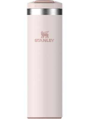 Frefly Store Stanley The Transit Fliptop Mug Termos 0.47 Litre - Pembe Kuvars (Rose Quartz) | Paslanmaz Çelik
