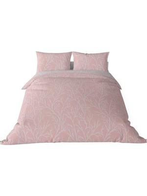 Frefly Store Queen Size Saten Nevresim Seti Pembe