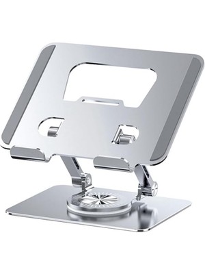 Frefly Store Notebook ve Laptop Uyumlu 360 Derece Dönen Stand, Ayarlanabilir Laptop Tutucu, Sağlam Tabanlı, Yüksekliği Ayarlanabilir Tutucu, Notebook Stant 747