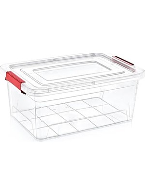 Frefly Store Smartware Smart Box Saklama Kabı 8,5 Lt Şeffaf