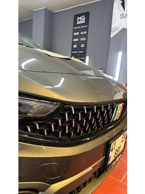 Frefly Store Ark Sticker Egea Cross Ön Panjur Sticker Set Hologram