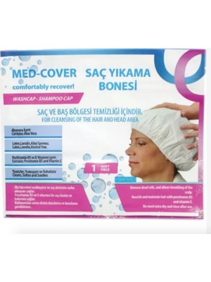 Frefly Store Med-Cover Saç Yıkama Bonesi 6lı Koli - 6 Adet
