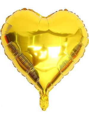 Frefly Store 18 Inç 45 cm Kalp Folyo Balon (Altın)