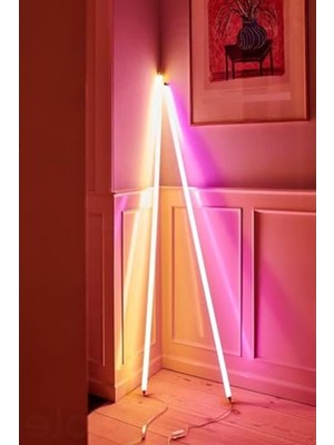 Frefly Store Rgb LED Strip Tube Light Lambader Uzaktan Kumandalı Işık Lamba Ampül Aydınlatma Renkli Animasyonlu8