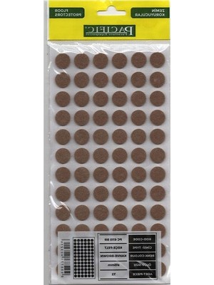 Frefly Store 72 Adet 15MM Beyaz Kendinden Yapışkanlı Keçe, Zemin Koruma