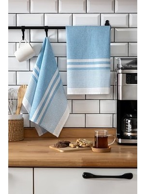 Frefly Store 2'li Mutfak Kurulama Bezi, %100 Pamuk, 45X60 cm Çok Amaçlı Kullanım