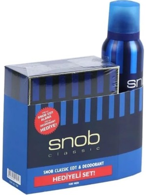 Frefly Store Classic Eau De Toilette & Deodorant Seti