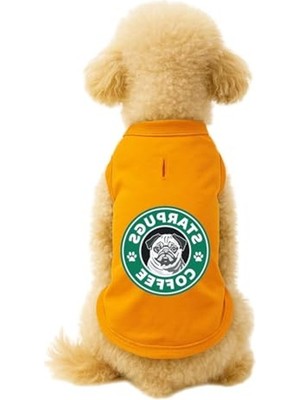 Frefly Store Turuncu Renkli 2xl Beden Kedi ve Köpek Atlet