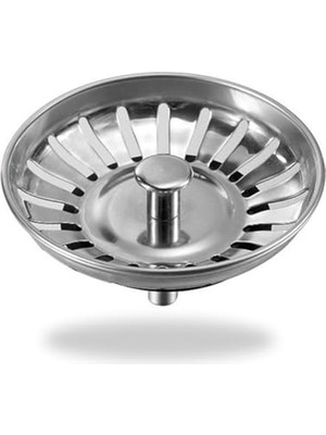 Frefly Store Çapı 8 cm Mutfak Gider Süzgeci, Lavabo Kullanımına Uygun Tasarım