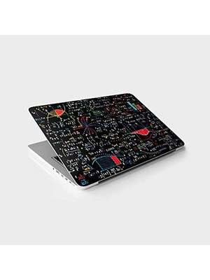 Frefly Store Matematik Formülleri Temalı Laptop Sticker, Eğlenceli