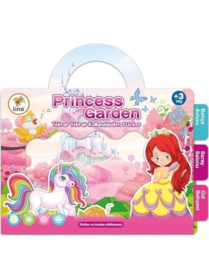 Frefly Store Tekrar Tekrar Kullanılabilen Sticker Princess Garden