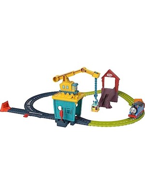 Frefly Store Thomas & Friends Fisher-Price Thomas ve Arkadaşları™ Carly ve Sandy Oyun Seti Fisher-Price Thomas ve Arkadaşları Carly ve Sandy Oyun Seti, Motorlu Tren ve Pist Seti HDY58