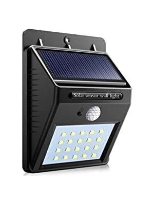 Frefly Store 20 Led'li Sensörlü Solar Bahçe Balkon Duvar Lambası