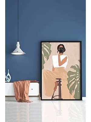 Frefly Store Çerçeveli Tekli Tablo Çerçeveler Dekorasyon Ev Dekoru 50X70 Tablo 50 x 70 Çerçeve Tekli 182 ÖZC-182