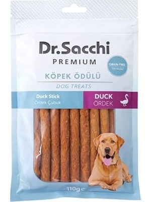 Frefly Store Dr. Premium Ördekli Çubuk Tahılsız Köpek Ödülü 5" 11-13 gr 10'lu