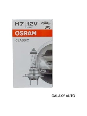 Frefly Store Osram 12V H7 Classic Oto Far Ampulü 1 Adet