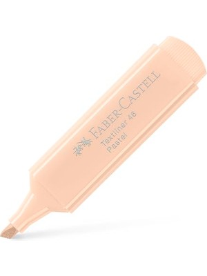 Frefly Store Faber-Castell 154696 Textliner 1546, Yumuşak Vanilya, Pastel Renkler