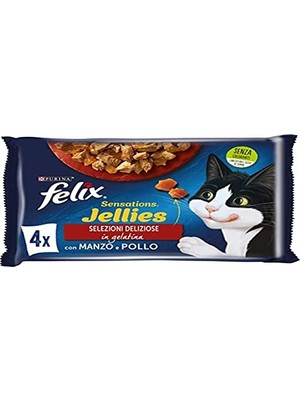 Frefly Store Sensations Sığır Etli ve Tavuklu 85 Gram, 48 Adet