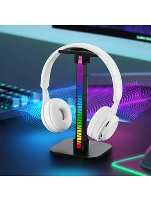 Frefly Store Masaüstü Oyuncu Kulaklık Rgb Standı ZR715