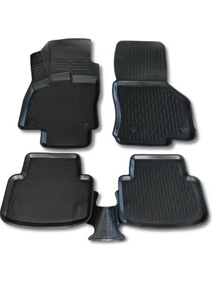 Frefly Store Wöller Volkswagen Golf 7 Paspas 2012 2020 Arası Uyumlu 3D Havuzlu Paspas
