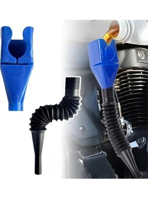 Frefly Store Araba ve Motorsikletler Için Katlanabilir Plastik Motor Yağ Hunisi