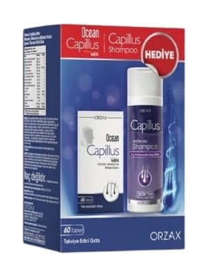 Frefly Store Capillus Men 60 Tablet + Capillus Şampuan 200 ml Hediyeli