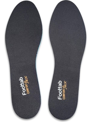 1001 Comfortflex Ayakkabı Tabanlığı, Soft Rahat Spor Tabanlık, Kadın, Erkek, Ayakkabı Tabanı (Siy