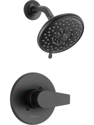 1001 Delta Faucet PTT14219-BL Trim Seti Sadece Duş, Mat Siyah