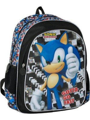 1001 Sonic Unisex Çocuk Okul Çantası 2065, Tek Ebat, 0002039397001, Çok Renkli, Unisex Çocuk