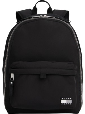 1001 Tjm Daıly Tech Backpack Erkek Sırt Çantası, Siyah, Tek Beden